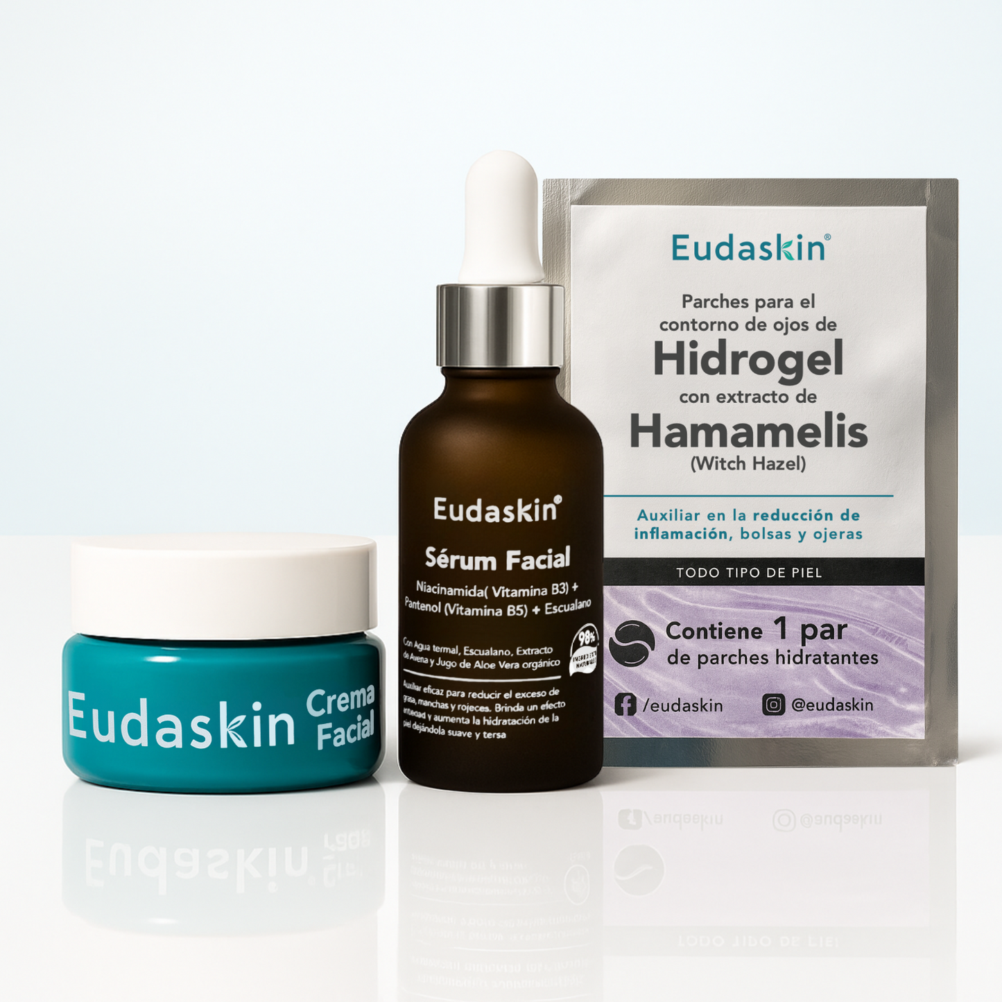Kit Skincare Completo Calma y Revitaliza - 3 Productos