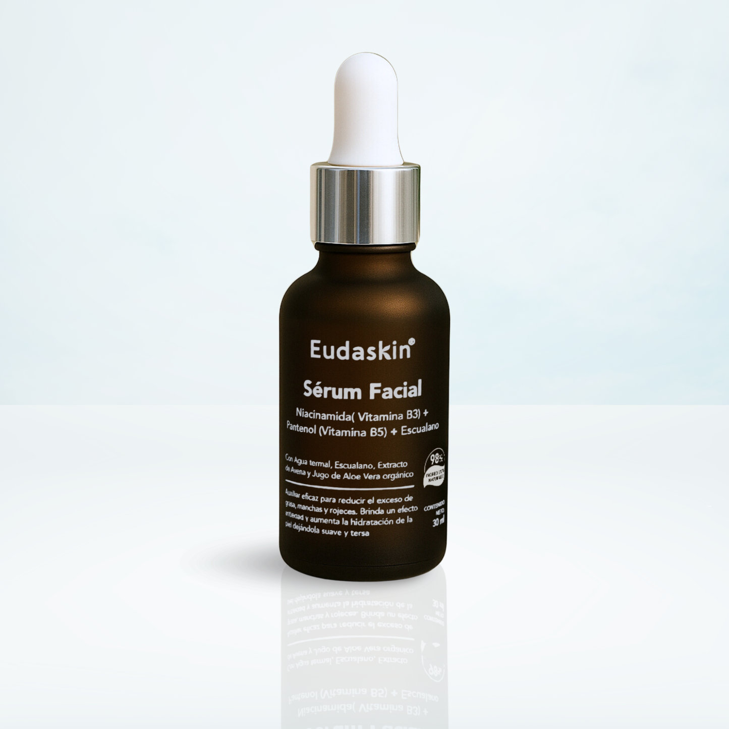 Sérum Facial Hidratante con Niacinamida - Reduce Poros y Rojeces