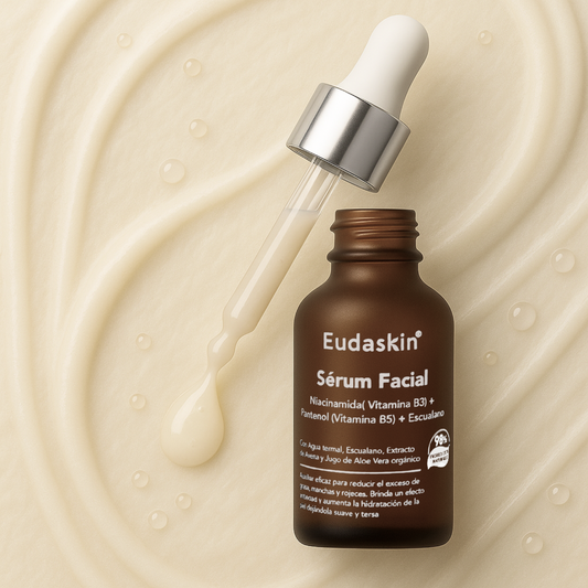 Sérum Facial Hidratante con Niacinamida - Reduce Poros y Rojeces
