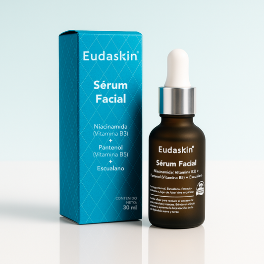 Sérum Facial Hidratante con Niacinamida - Reduce Poros y Rojeces