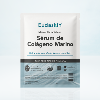 Mascarilla Facial Colágeno Marino Anti-Edad - Efecto Tensor
