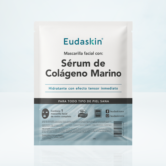 Mascarilla Facial Colágeno Marino Anti-Edad - Efecto Tensor